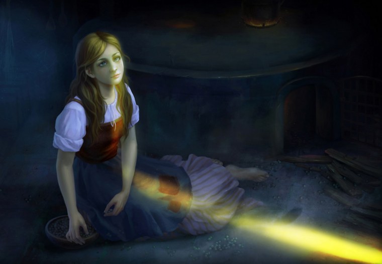 Старик фэнтези в лохмотьях