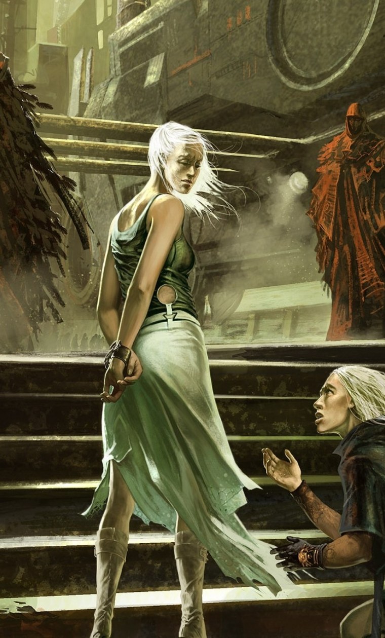 Аниме девушка в лохмотьях