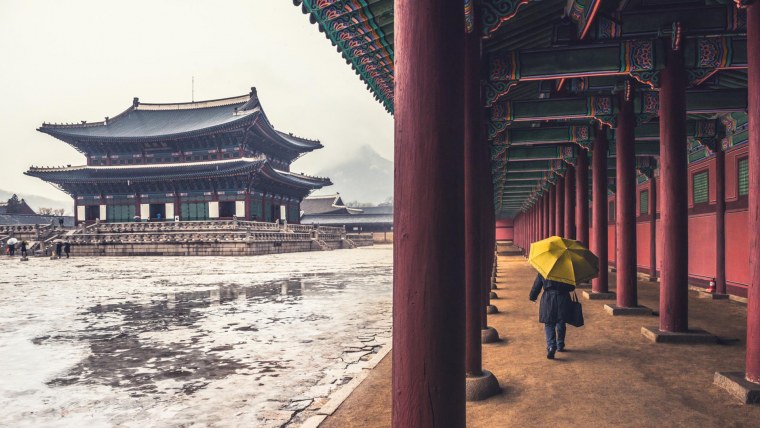 Кенбоккун дворец Южная Корея