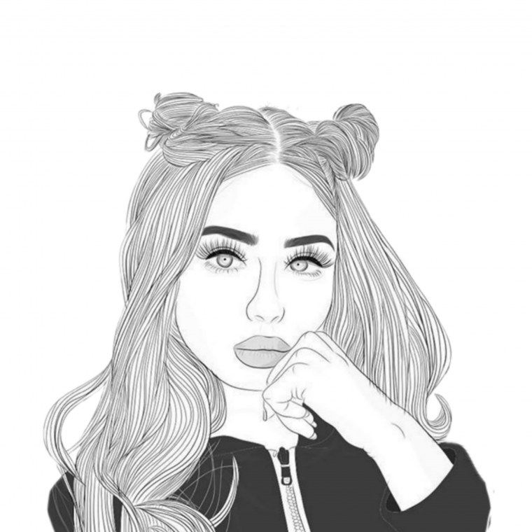 Крутые раскраски для девочек