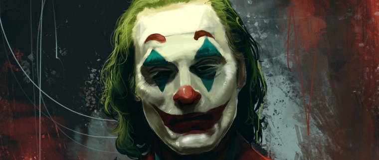 Джокер Хоакин Феникс Постер