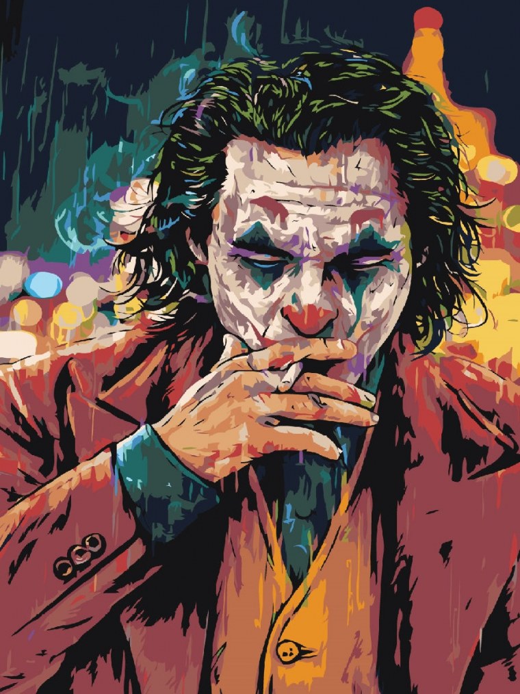 Джокер с сигаретой пародия