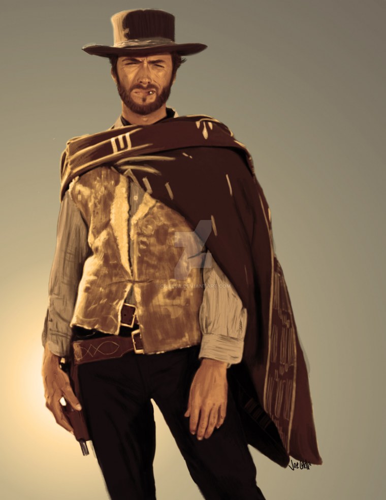 Клинт Иствуд ковбой