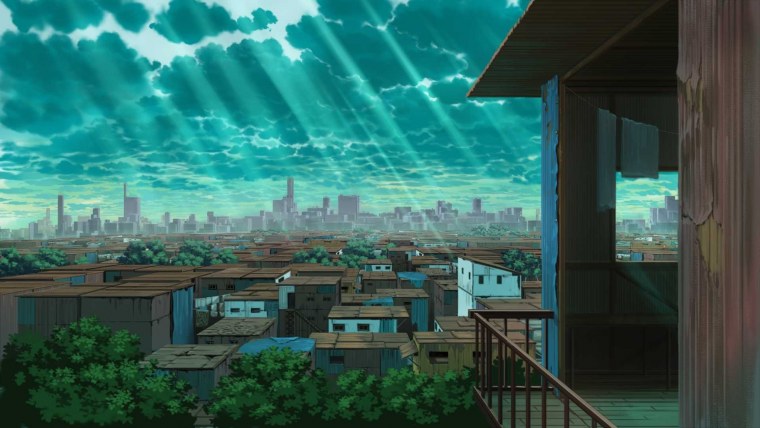 Аниме улицы города