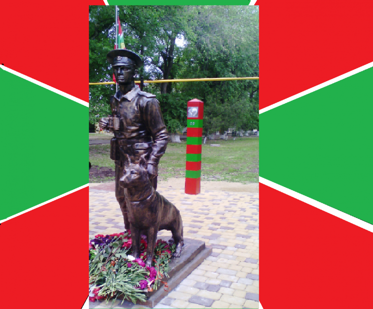 Череп с зеленым беретом