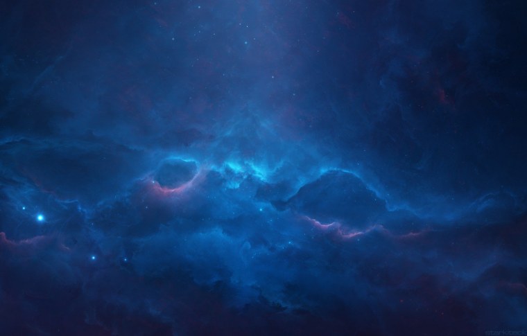 Фиолетовый космос