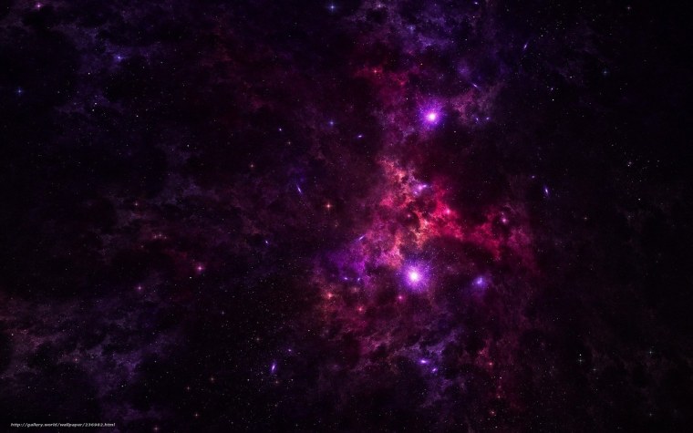 Тёмно синий космос