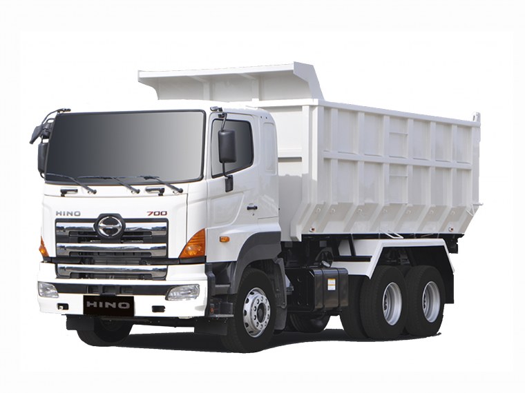 Самосвал на прозрачном фоне