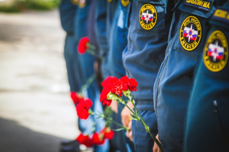 Букет для МЧС