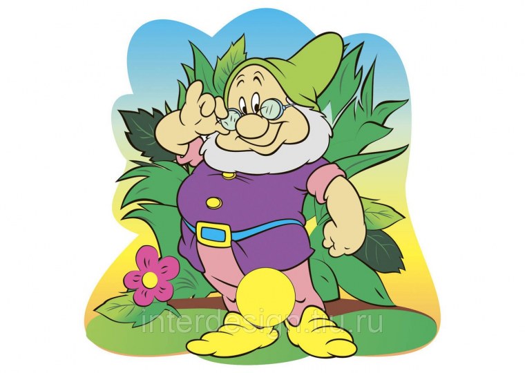 Общая фотография с гномиками для детского сада