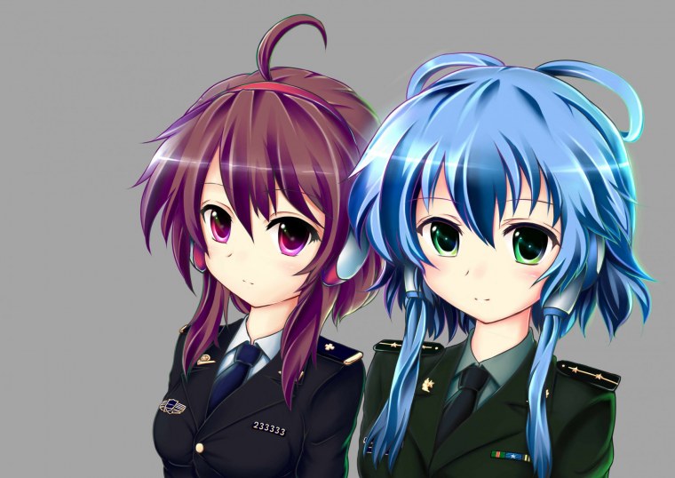 Аниме ава с красными волосами