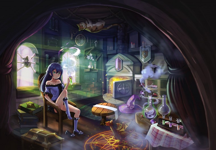 Атрибуты ведьмы