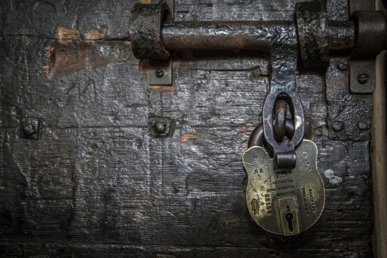 Замочек открытый и закрытый