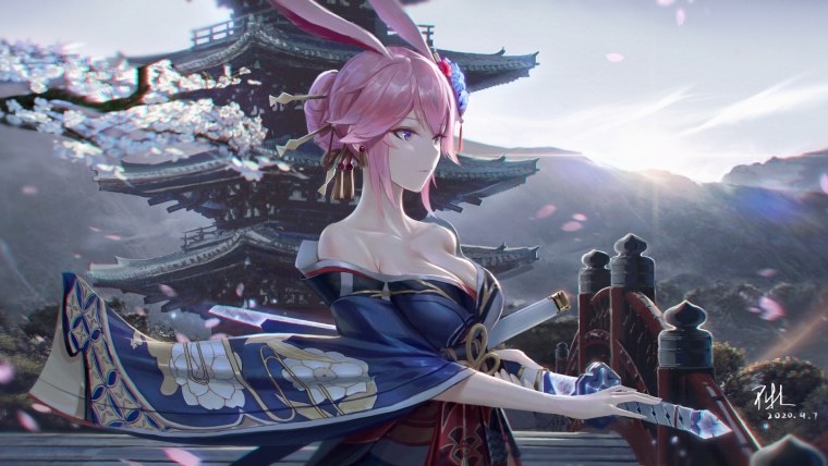 Яэ Мико Геншин Импакт