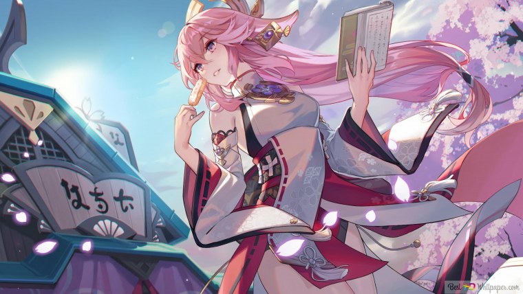 Заколка Яэ Мико