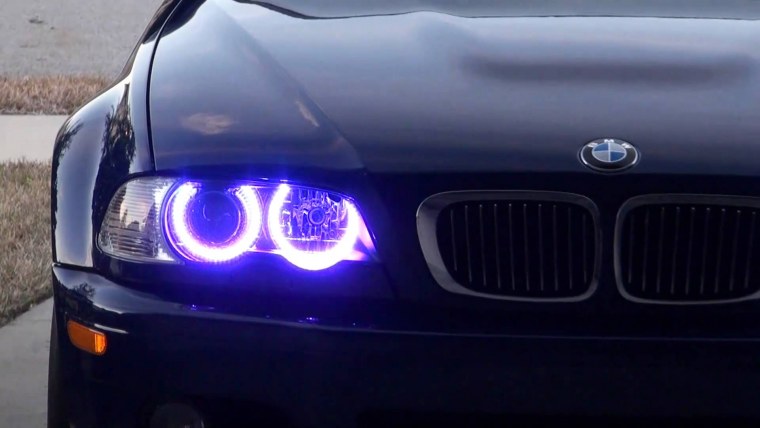 BMW m3 в темноте