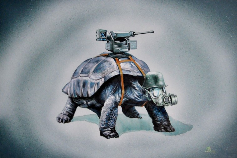 Черепашка арт
