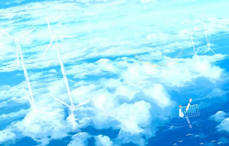 Аниме пейзаж