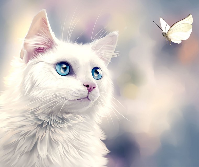 Милые кошечки мультяшные