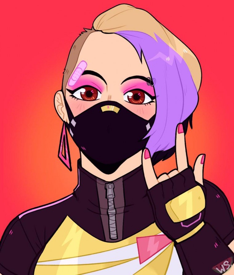 Девушка Ронин ФОРТНАЙТ