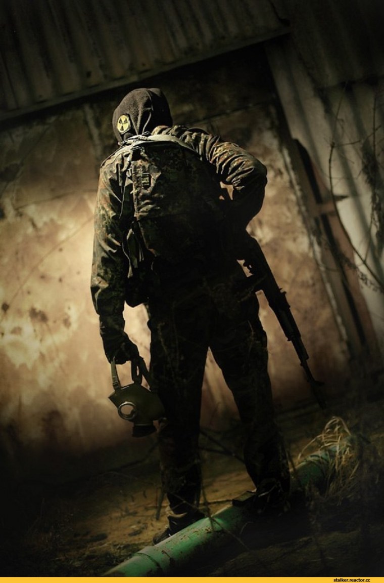 Косплей черный сталкер сталкер
