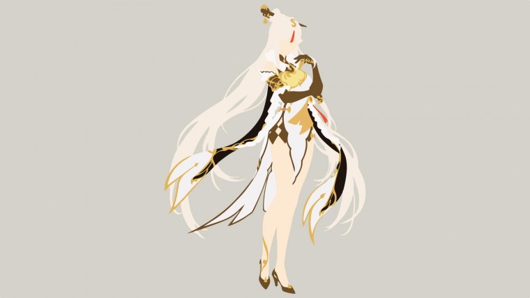 Обои Геншин Минимализм