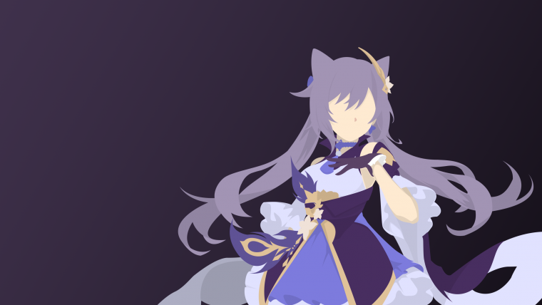 Обои Геншин ке Цин на комп