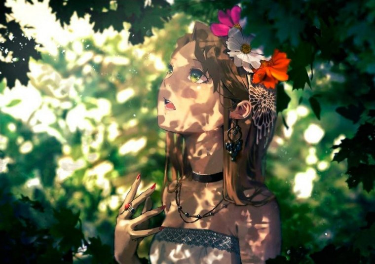 Аниме под деревом