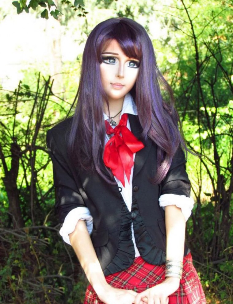 Живая Барби Анастасия Шпагина