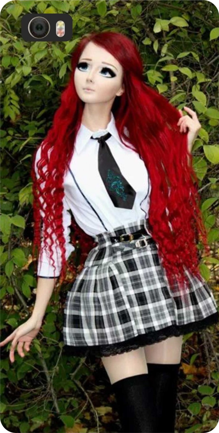 Живая кукла Анастасия Шпагина