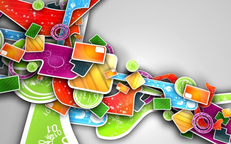 Яркий векторный фон