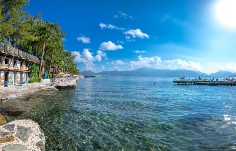 Греция Ионическое море берег