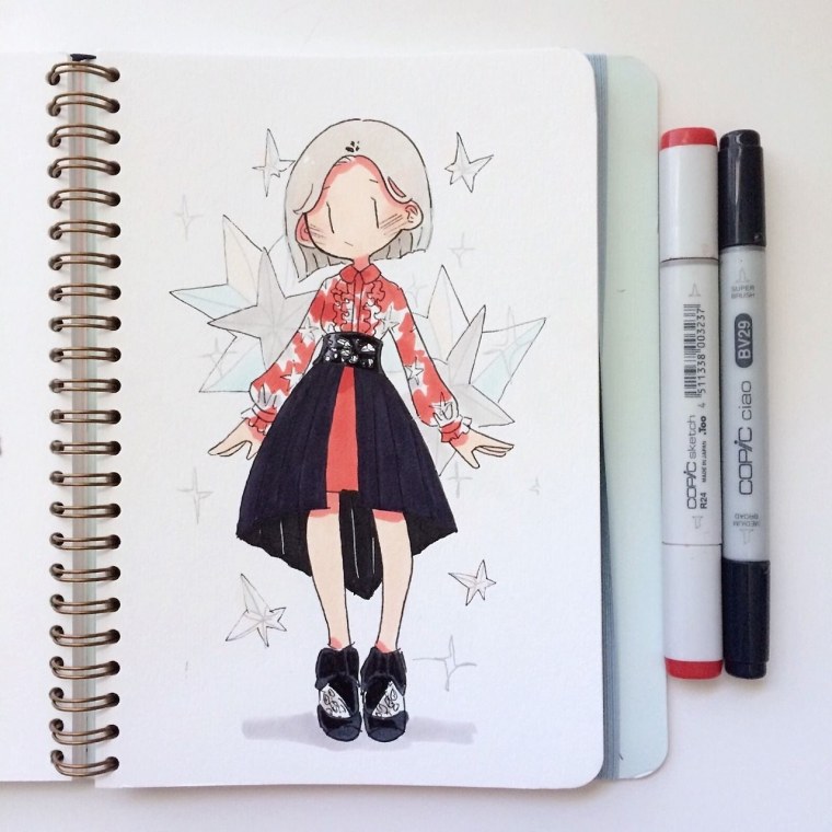 Идеи для скетчбука аниме