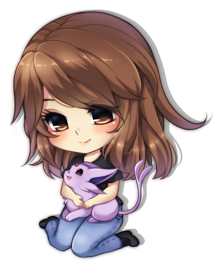 Аниме арт ручкой