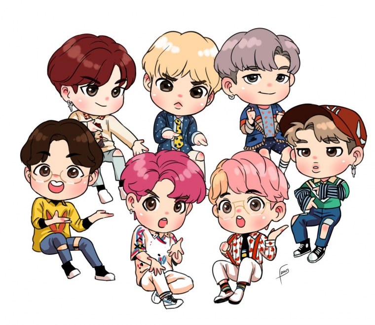 Чиби маркерами Copic