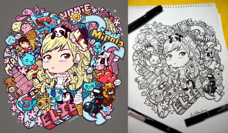 Наклейки аниме