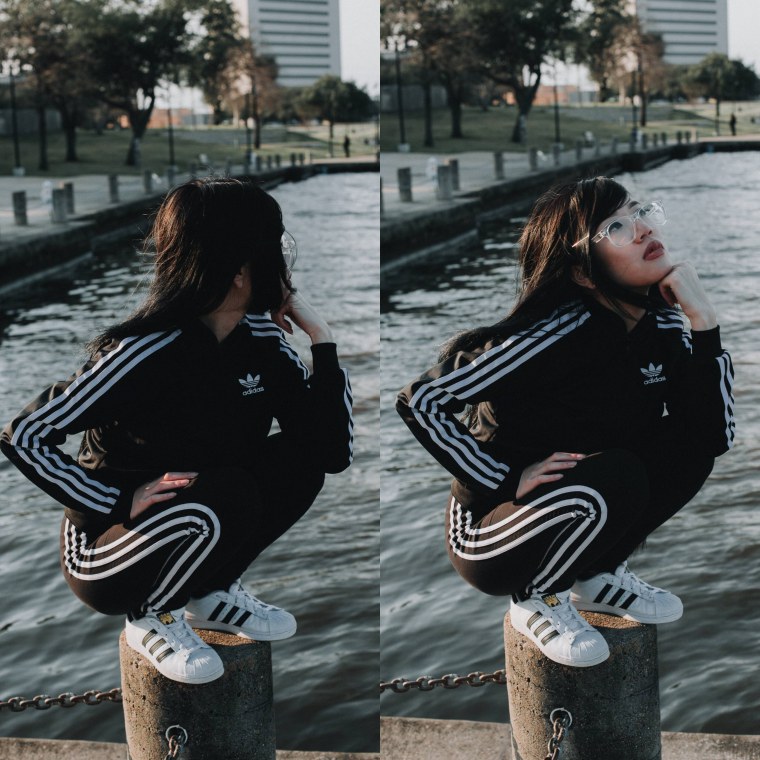 Пацанчик в адидасе