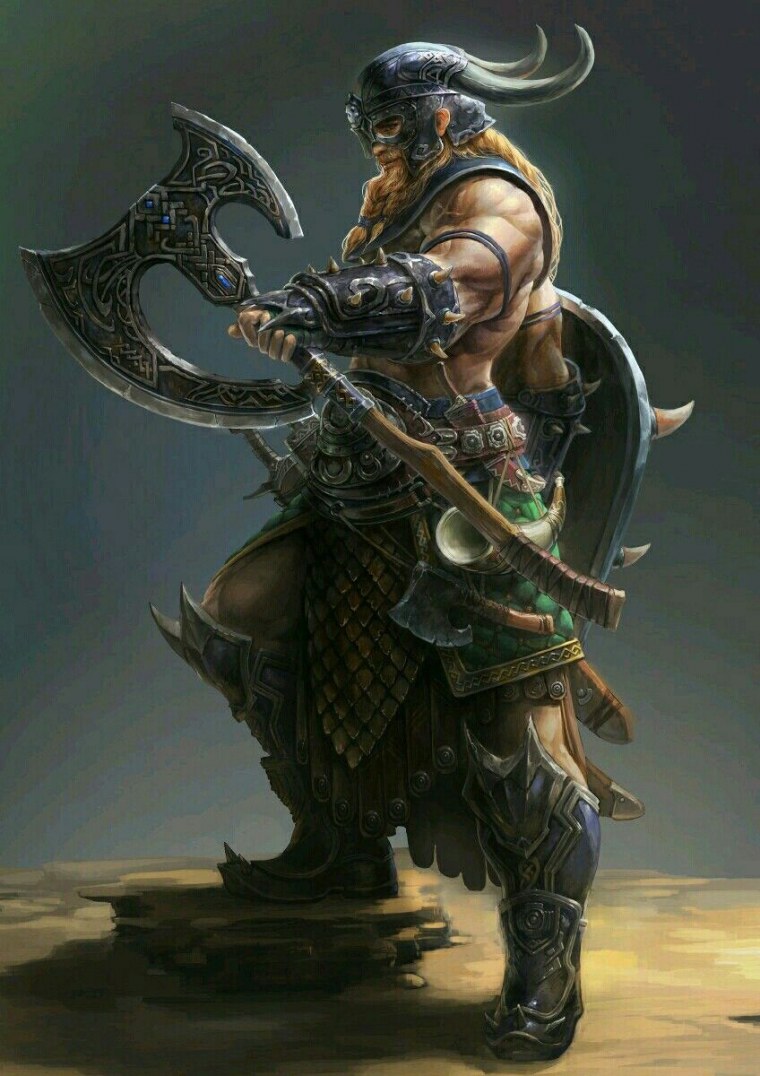 Скандинавский Берсеркер Викинг