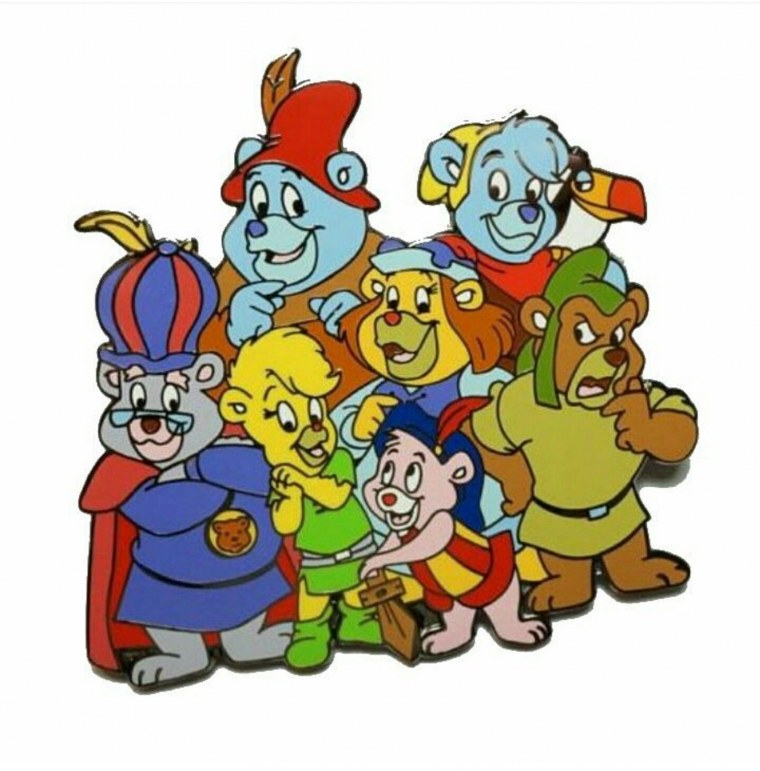 Герои мультика мишки Гамми