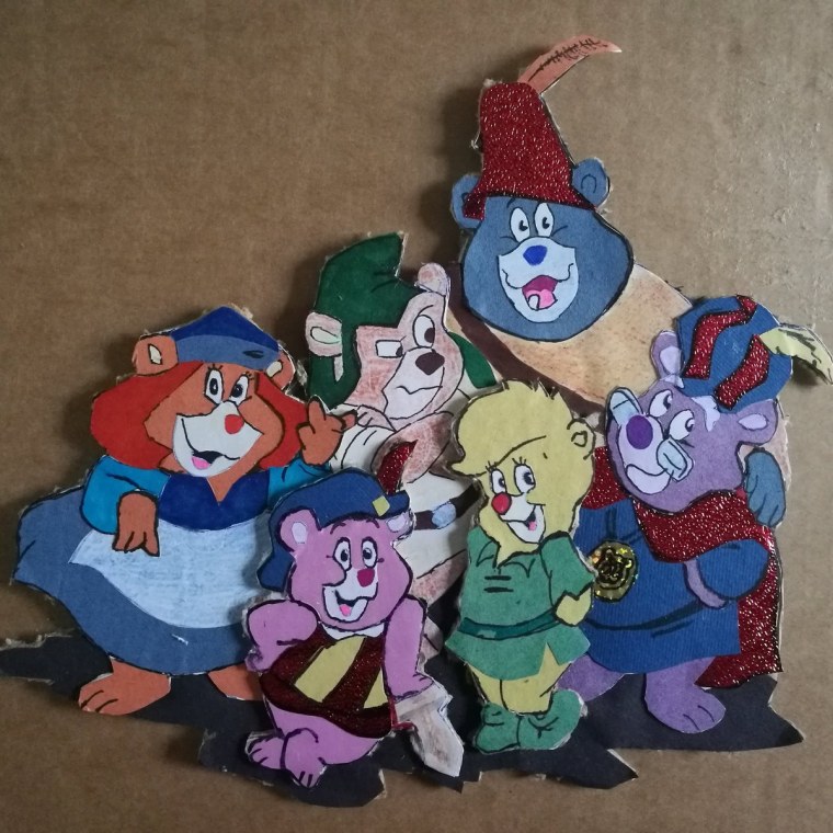 Вышивка крестиком мишки Гамми