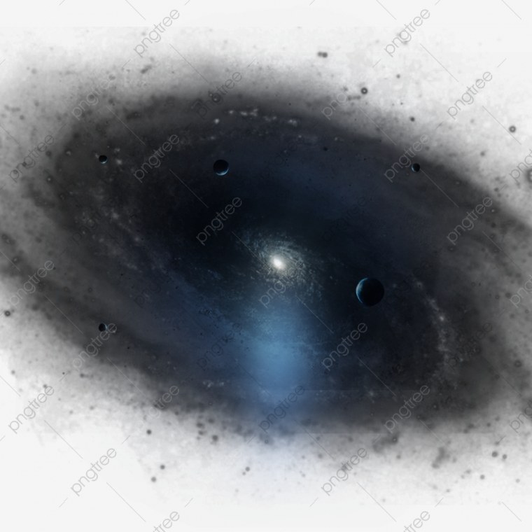 Черная дыра без фона