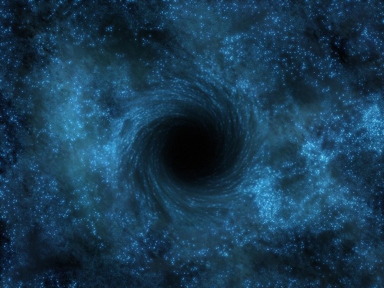 Черная дыра рендер