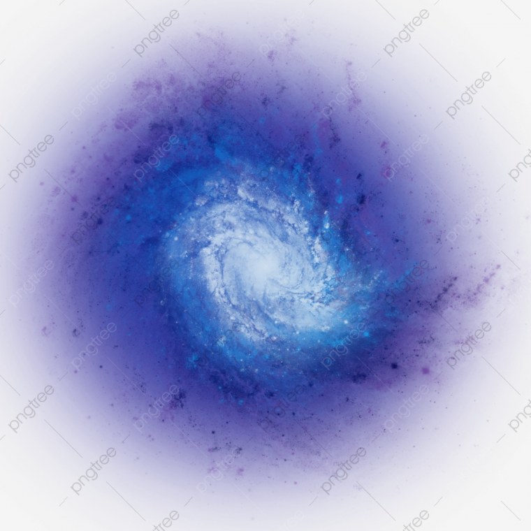Галактика на белом фоне