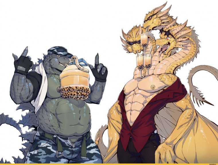 Годзилла и Кинг Гидора любовь