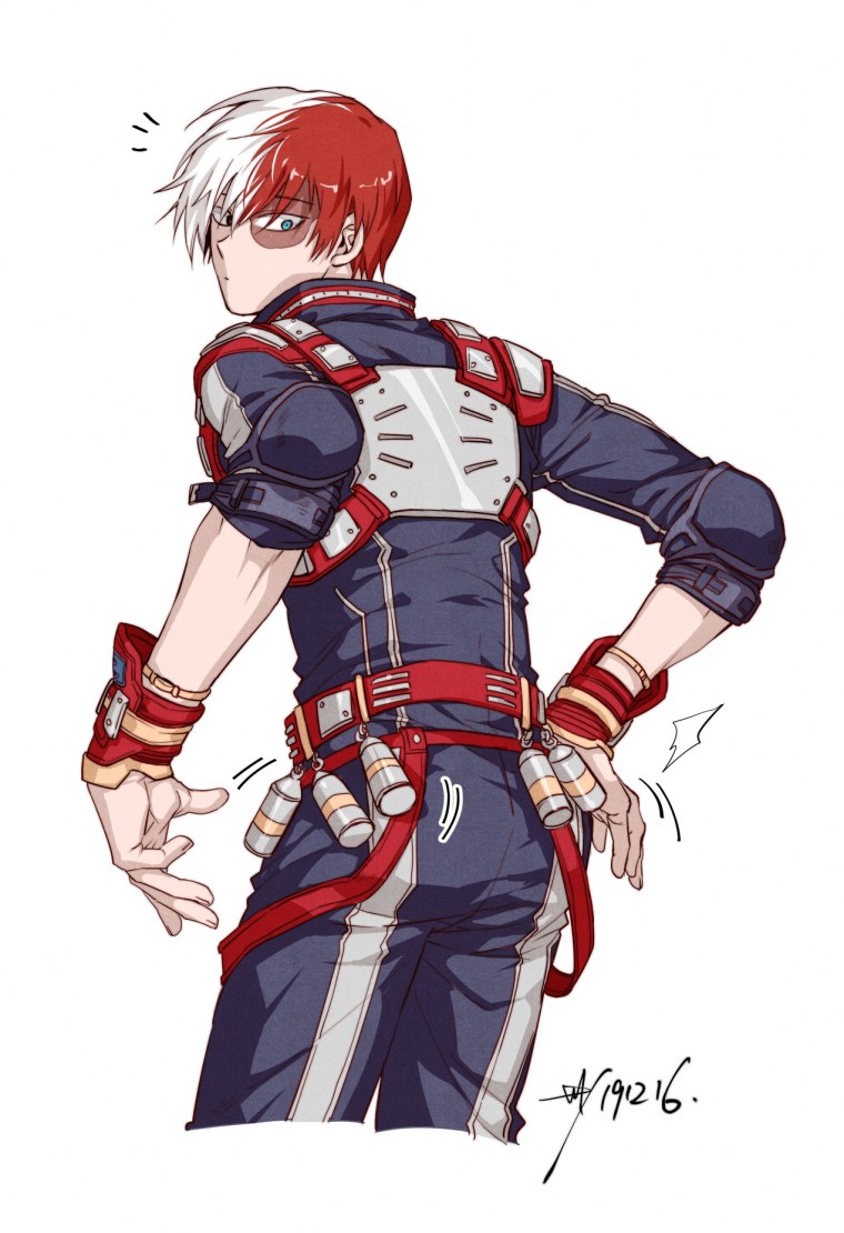 Тодороки шото в смокинге