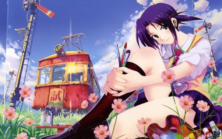 Аниме пейзаж