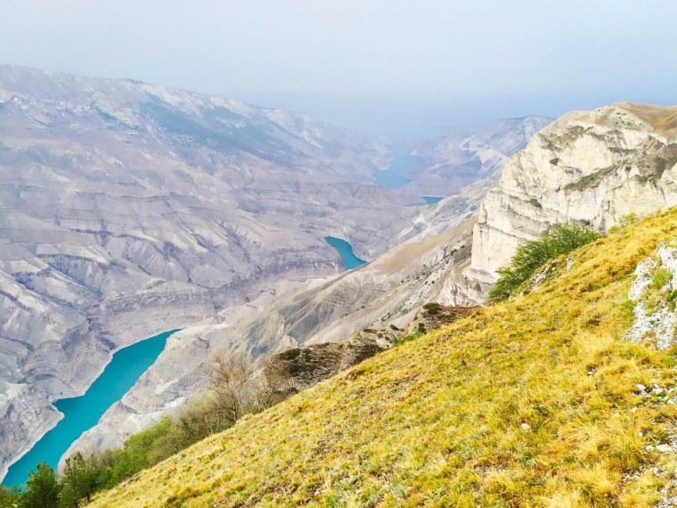 Сулакский каньон в Дагестане