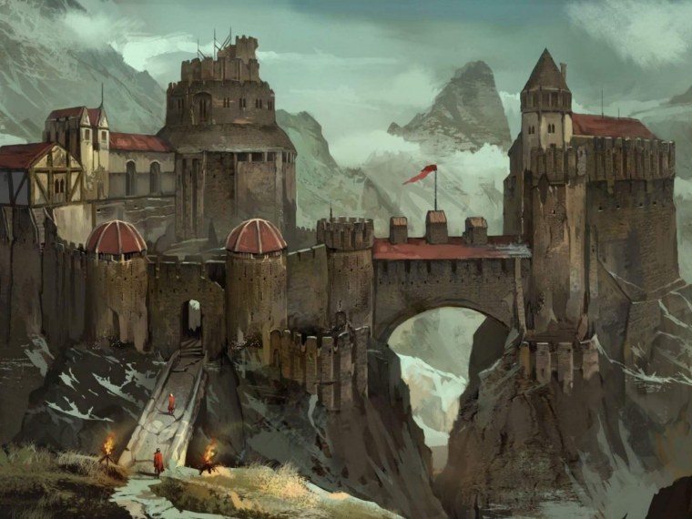 Томас Кинкейд замок