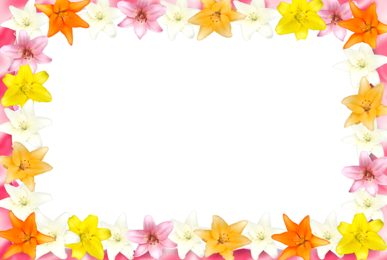 Цветочная рамка