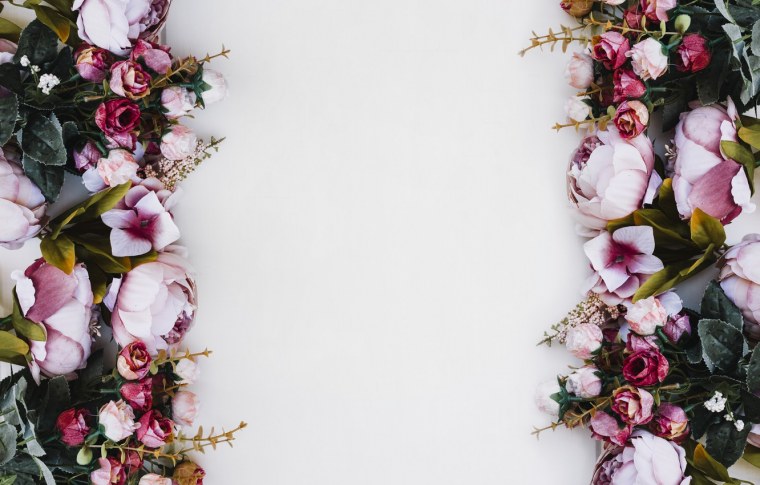 Красивый баннер с цветами